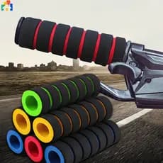 1conjunto Universal De Luvas De Guidão De Motocicleta Esponja Modificadas De Espuma Anti-Derrapante Capa De Bicicleta Acessórios