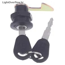 [LightOverflow] Bloqueio De Caixa Traseira De Scooter De Carro Elétrico Acessórios De Porta-Malas Fechaduras Traseiras D