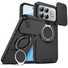 Xiaomi POCO F8 Ultra Pro 5G POCOF8Pro F8Ultra Caso Armadura À Prova De Choque Slide Magnético Invólucro Anel Suporte Pro