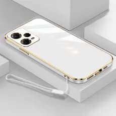 Capinha Xiaomi Redmi Note 12 4G 5G Note 12 Pro plus 5G 4G Note 12S Capa Da Caixa Do  Em Silicone Lanyard
