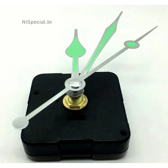 [Nis] Mecanismo De Movimento De Quartzo De Mão Longa Kit DIY Conjunto De Ferramentas Manuais Alimentadas Por Bateria [BR