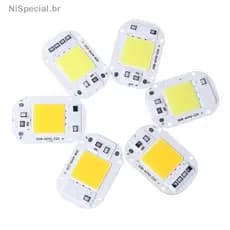 [Nis] chip LED 20W 30W 50W AC 220V Contas De Lâmpada COB Inteligente Sem driver DIY Lampada Luz De Externo Holofote [BR]