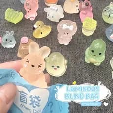 [Nis] 10 Peças De Simulação Fofa Modelo Animal Brinquedos Bonecos Surpresa De Ação Figuras Saco Cego De Doces Falsos Par
