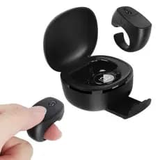 Anel De Rolo Controle Remoto Bluetooth Ponta Do Dedo Sem Fio Para Telefone Selfie Vídeo Página Turner Lento Furto Zoom R