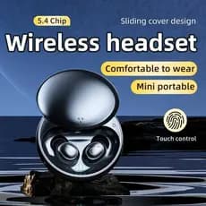 Fones De Ouvido Bluetooth Dormir Invisível Pequeno Sem Fio Fone Mini Confortável Bloqueio Ruído Para Lateral Trabalho Em