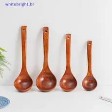 Colher De Pá De Madeira Antiaderente , Espátula De Arroz Longa , Utensílio De Cozinha , Conjunto De Ferramentas Para Fri