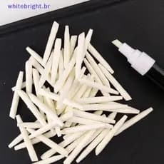 Prosperityuswt 20 Unidades De Núcleos De Substituição Para Caneta De Tinta Acrílica , Quadro Branco , Pontas De Pincel P