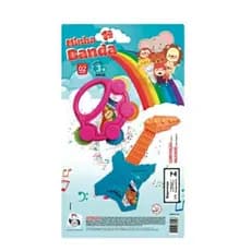Kit brinquedo com 2 peças minha primeira banda