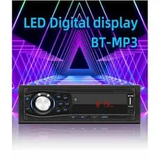 Som  Automotivo Rádio De Carro Bluetooth Pendrive SD Rádio Aux In Mp3 Player Visor Led