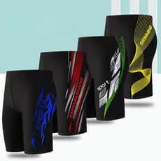 Novidades Calção De Banho Masculino Para Treinamento – Design Anti-Atrito Com Costura De 5 Polegadas | Mergulho Autônomo