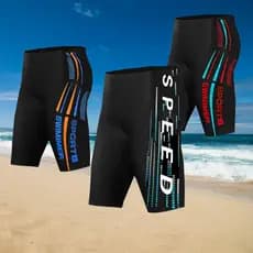 Venda Quente ! Calção De Banho Masculino Anti-Constrangimento De 5 Polegadas De Tamanho Grande De Secagem Rápida-Perfeit