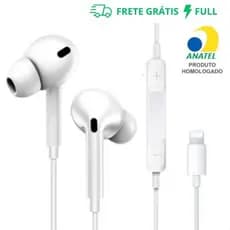 FONE DE OUVIDO COM ENTRADA LIGHTNING HEADSET JH-7A-L