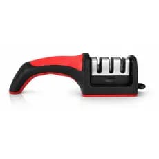 Afiador Amolador Facas Cozinha Premium 3 Em 1 Profissional