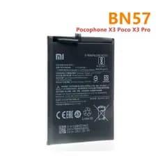 Bat Xiaomi Poco X3 / Poco X3 pro - Bn57 original