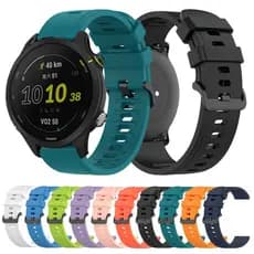 Pulseira Smartwatch Silicone 22mm Com Fivela: Acessório Perfeito para Estilo e Conforto Duradouro Novo Store