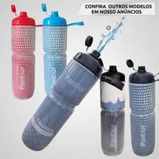 Caramanhola Garrafa Squeeze bike ciclismo Térmica 710ml Fit Automática