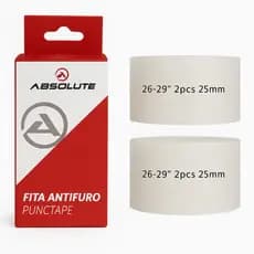 Par Fita Anti-furo Pneu Aro 700 Bike Super Leve 25mm Speed