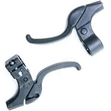 Par Maçaneta Manete V-Brake Infantil Nylon Preta