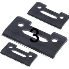 3 lâminas de ceramica para máquinas wahl