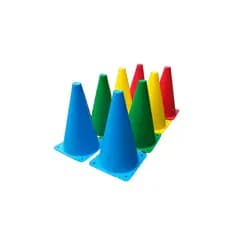 Cones Esportivos 23 Cm Colorido Reforçado 8 un