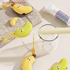 HDBR Banana Escova De Dentes Cabeça Capa Protetora Com Compartimento Pasta Braçadeira Poeira Portátil Estilo Viagem Caix