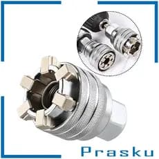 [Prasku] Chave De Soquete Ajustável Universal , Manga De Aço De 10-19 Mm , Ferramenta Multifuncional Prática Para Reparo