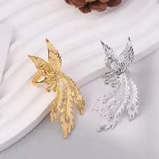 AWBR Luxo Phoenix Anéis Para Homens Mulheres Noivado Anel De Casamento Jóias Estilo Chinês Presentes