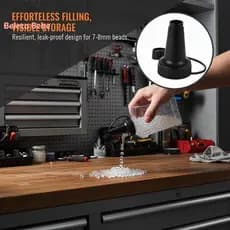 Belaeza Bebe Garrafa De Recarga De Contas Portátil Segura E Durável Para Crianças Gel De Água Play BR