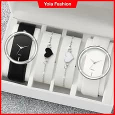Edição coreana moda casual pulseira quartzo relógio minimalista homens e mulheres