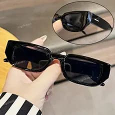 Moda Quadrada Simples Sombra Óculos De Sol Para Mulheres Homens Europa América Multi-Cor Ao Ar Livre Protetor Solar Pequ