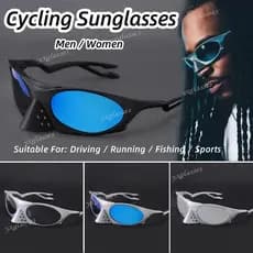 Esportes Ao Ar Livre Ciclismo Óculos De Sol Para Homens E Mulheres Legal Esqueleto UV400 Tons Bicicleta Equitação Conduç