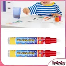 Hyhyhy Baby Water Pen Set  2pcs/Set Replacement Magic Drawing Kids Reusable for All Mats Painting Boards