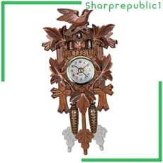 [Sharprepublic1] Moderno Pássaro Cuco Relógio De Parede Casa Sala Estar Horologe Relógios Temporizador Escritório Decora