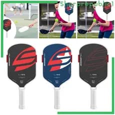 [Sharprepublic1] Raquete Ergonômica De Controle De Energia Para De Pickleball De Fibra De Carbono T700 Iniciantes , Mulh