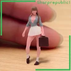 [Sharprepublic1] 1/64 Menina Figura Personagem Estatueta Figuras De Resina Ornamento De Mesa