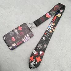 Cordão de pescoço Grey's crachá de identificação protetor para porta-chaves e porta-chaves e porta-telefone acessórios