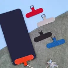 Aba De Amarração Para Telefone , 2 Peças , Conector Universal De Segurança Cordão De Sem Adesivo , Compatível Com A Maio