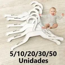 Cabide (s) Okey Roupa Roupinha Bebê Kit 5/10/20/30/50 Infantil Customização
