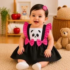 Romper Jardineira Saia Salopete Vestido Menina Temático Mêsversario Fantasia Aniversário Veste 06 a 12 Meses