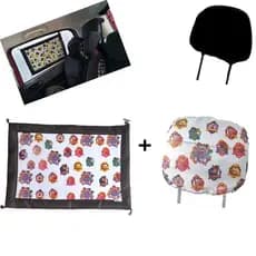 Conjunto Parasol veicular mais capa suporte para celular
