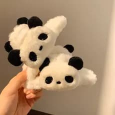 Clip De Garra De Panda Fofo De Outono Inverno Para Cabelo Feminino Acessórios De Cerca De 11CM