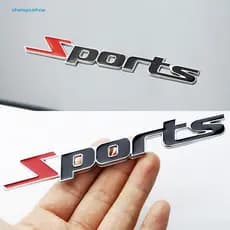 SHENYOU Fashion 3D Metal Sport Logotipo De Decoração De Caminhão De Carro Padrão De Crachá Adesivo Universal