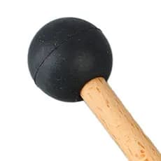 sicibr Tambor Mallet Antiderrapante Baixo Percussão Vara Martelo Baqueta Musical De Madeira