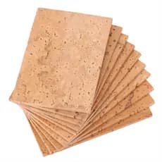 sicibr 10 Peças Folha De Cortiça Para Sax , Durável Saxofone , Junta De Pescoço 2.4 * 1.6 0.08 Polegadas Acessórios De I
