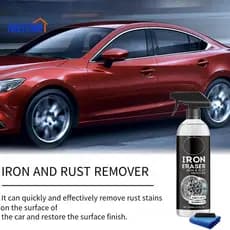 Car Wheel Rust Cleaner Remover for Paint Fast-acting Iron Spray for Wheels – Brake Dust Metal Fallout for Auto for Sou
