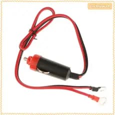 [Tachiuwa3] Cabo De Alimentação De Cigarro Com Plugue Macho 12V 10A Para Inversor De Carro