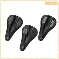 [Tachiuwa3] Capa De Selim De Bicicleta De Silicone Respirável E À Prova De Poeira Para Bicicletas Estacionárias , Ideal