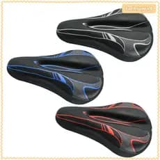 [Tachiuwa3] Capa De Assento De Bicicleta Soft Almofada De Selim Acolchoada Espuma De Absorção De Choque Para Acessórios