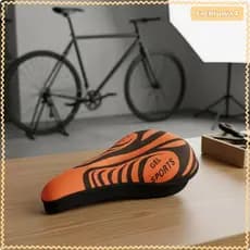 [Tachiuwa3] Soft Silicone Capa De Selim De Bicicleta Almofada Extra Grossa Protetor De Assento Para Atualização De Confo