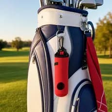 Saco De Transporte De Bola De Golfe Com Clipe , Segura 3 Bolas E 3 Camisetas , Bolsa Transportadora Para , Suporte Organ